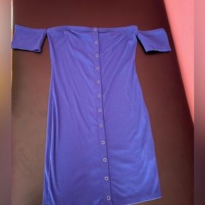 Off the shoulder dress